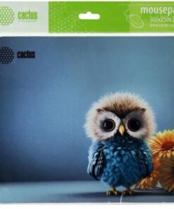 CACTUS Owl gray рисунок 300x250x3мм (CS-MPC-D12M)