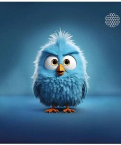 CACTUS Коврик для мыши Bird ткань, 220х180х2мм [cs-mp-p13xs]
