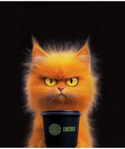 CACTUS Коврик для мыши Red Cat ткань, 220х180х2мм [cs-mp-p11xs]