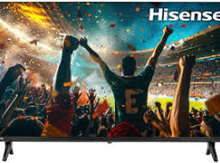 Hisense 32A4S черный 1366×768, HD, 60 Гц Wi-Fi, Smart TV, HomeOS