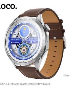 HOCO Y21 AMOLED Smart sports watch(call version) (серебро)