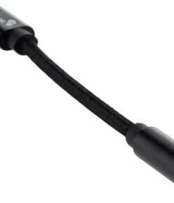 ELTRONIC (1-56) 3.5 Jack (F) — Type-C с проводом тканевая оплетка (черный)