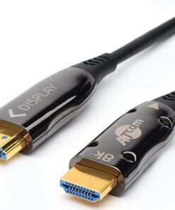 ATCOM (AT8877) HDMI 30 м (HIGH speed, Metal gold, Optical) 8K VER 2.1