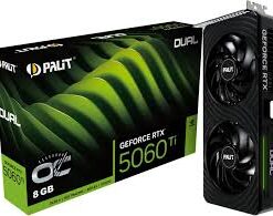 PCIE16 RTX5060TI 8GB PA-RTX5060Ti DUAL OC 8GB PALIT  NE7506TT19P1-GB2062D